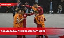 Galatasaray duraklamada yıkıldı