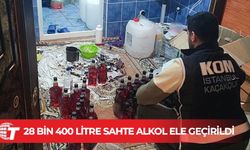 Türkiye'de "Çengel-8" operasyonlarında 28 bin 400 litre sahte alkol ele geçirildi