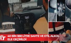 Türkiye'deki "Çengel-11" operasyonlarında 40 bin 388 litre sahte ve etil alkol ele geçirildi