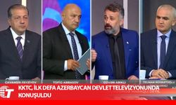 KKTC, ilk defa Azerbaycan devlet televizyonunda konuşuldu