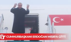 Cumhurbaşkanı Erdoğan Mısır'a gitti