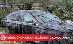 Geçitkale-Tatlısu Anayolu üzerinde korkutan kaza