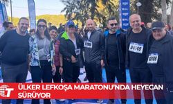 Ülker Lefkoşa Maratonu’nda 10 km ve 21 km koşularında dereceye giren koşuculara ödülleri verildi