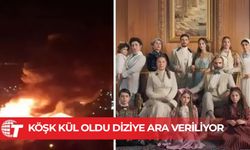 "Şakir Paşa Ailesi" dizisinin köşkü kül oldu! Sabotaj mı, kaza mı?