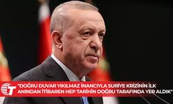 Cumhurbaşkanı Erdoğan: Tarihin doğru tarafında yer aldık