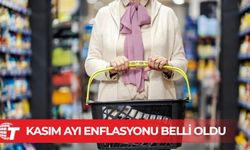 Kasım ayı enflasyonu belli oldu