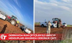 Derinya’daki ara bölgede Rum çiftçiler ile UNFICYP mensupları arasında gerginlik!