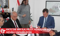 Pilot adaylarına Karpaz Yarımadası'nda eğitim uçuşu olanağı