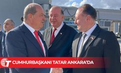 Cumhurbaşkanı Tatar Ankara’ya gitti