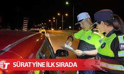 Trafik denetimlerinde dün 339 sürücü rapor edildi