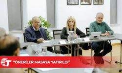 DİSİ Kıbrıs sorunu grubunun gerçekleştirdiği toplantıda öneriler masaya yatırıldı