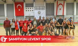 Basketbol KTSYD Kupasında şampiyon Levent Spor