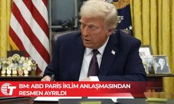 ABD Paris İklim Anlaşmasından mektupla çekildi