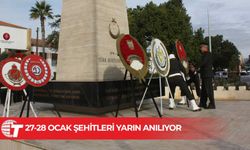 27-28 Ocak şehitleri törenle anılacak