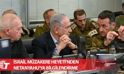 İsrail müzakere heyeti, Netanyahu'yu ateşkes ve esir takası anlaşmasına ilişkin bilgilendirdi