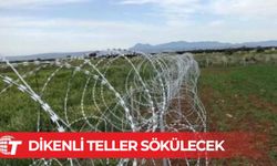 Ara bölgedeki dikenli teller gelecek hafta sökülmeye başlanacak