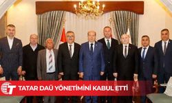 Cumhurbaşkanı Tatar, DAÜ Vakıf Yöneticiler Kurulu heyetini kabul etti