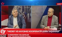 Koop-Sen Başkanı Güröz, Kanal T’de konuştu: Yönetenler, günü kurtarmak için karar alıyor