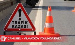 Çamlıbel-Yılmazköy ana yolunda meydana gelen kazada 3 kişi yaralandı