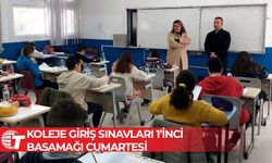 Koleje Giriş Sınavları 1’inci basamağı cumartesi yapılıyor