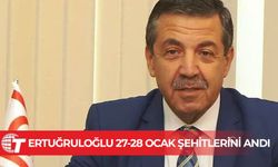 Ertuğruloğlu: Hürriyet ve aydınlık yarınlar için şehit düşen kahraman evlatları saygı, minnet ve şükranla anıyorum