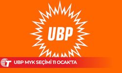 UBP'de MYK seçimi 11 Ocak Cumartesi yapılıyor