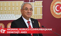 DSP Genel Başkanı Aksakal, Kurucu Cumhurbaşkanı Denktaş’ı andı