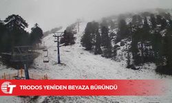 Trodos yeniden beyaza büründü