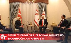 Cumhurbaşkanı Tatar, Türkiye Aile ve Sosyal Hizmetler Bakanı Göktaş’ı kabul etti