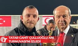 Cumhurbaşkanı Tatar, Cahit Çulluoğlu Anı Turnuvası’nı izledi