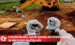 Lüksemburg, Kayıp Şahıslar Komitesi’ne 10 bin euro bağışladı