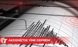 Akdeniz'de 4.1 büyüklüğünde deprem
