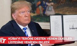 ABD, Küba'yı "teröre destek veren ülkeler" listesine yeniden ekledi