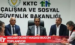 Asgari ücrette ilk toplantı bugün