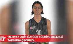 Mehmet Akif Öztürk Türkiye U16 Milli Takımına çağrıldı