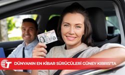 Kibar sürücüler listesinde Güney Kıbrıs dünyada ilk sırada