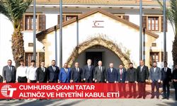 Ersin Tatar, Yeniden Refah Partisi heyetini kabul etti