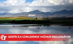 Meteoroloji açıkladı: Yeni yılın ilk günlerinde yağmur beklenmiyor