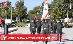 Yedek Subay Asteğmen ve Çavuş Celbi Ant İçme Töreni yapıldı