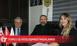 KTAMS ile Kıbrıs Vakıflar Bankası LTD. arasında Toplu İş Sözleşmesi imzalandı