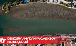 Didim ve Çeşme’de deniz yaklaşık 300 metre çekildi