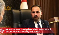 Çavuş: Don ilk kez bu genişlikte bir alanı etkiledi, sigorta kapsamı genişletilecek