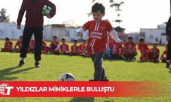 Yıldızlar miniklerle buluştu