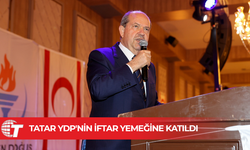 Cumhurbaşkanı Tatar, YDP'nin iftar yemeğine katıldı