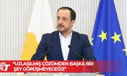 Hristodulidis: Uzlaşılmış çözümden başka bir şey görüşmeyeceğiz