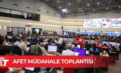 Türkiye Afet Müdahale Planı toplantısı yapıldı