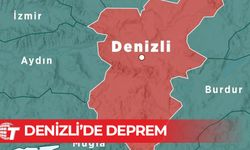Denizli'de 3,9 büyüklüğünde deprem