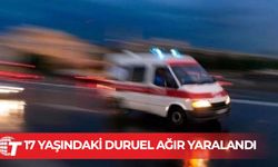 Apartman boşluğuna düşen 17 yaşındaki Duruel ağır yaralandı