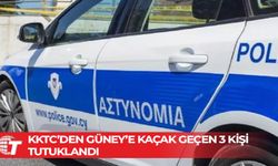 Güney Kıbrıs’a kaçak yollarla geçen 3 kişi tutuklandı