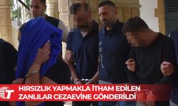 Hırsızlık zanlıları cezaevine gönderildi